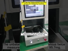 La lama del ventilatore di Zero Dynamic, la macchina di bilanciamento della presa dell'impellatore