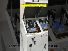 Ten Station Motor Aging Equipment Motor Testing Machine per l'invecchiamento dei motori