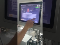 Macchina di bilanciamento per la correzione automatica della trivellazione a due stazioni di ingranaggi a singolo piano